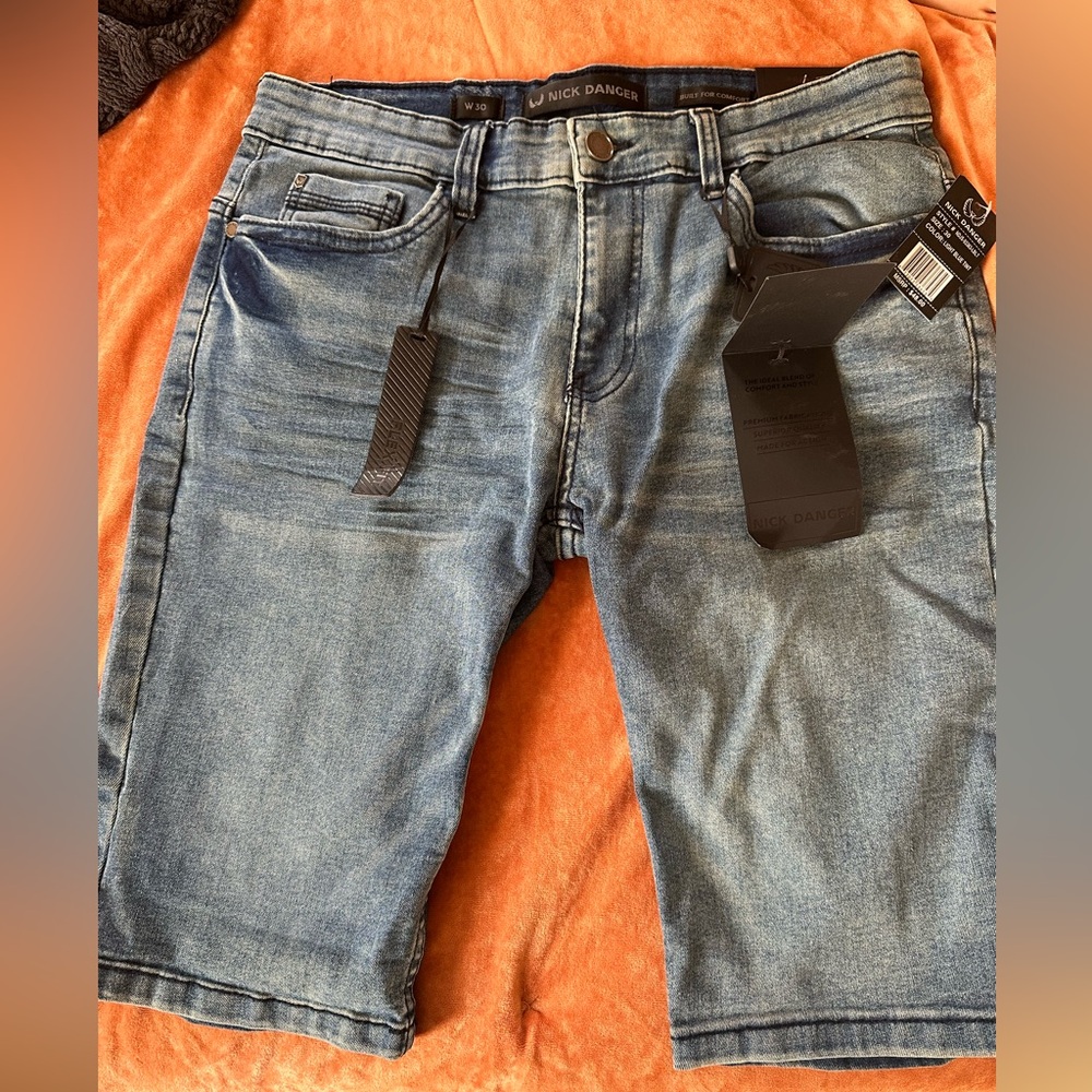 Men’s. Nick Danger Jean shorts. Size 30. NWT.